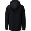imageFARVALUE Mens Hooded Softshell Jacket Water Resistant Lightweight Insulated Fleece Lined WindbreakerBlack