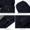imageFARVALUE Womens Rain Jacket Waterproof Lightweight Packable Raincoat with Hood Outdoor Active WindbreakerNavy