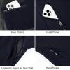 imageFARVALUE Womens Rain Jacket Waterproof Lightweight Packable Raincoat with Hood Outdoor Active WindbreakerNavy