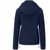 imageFARVALUE Womens Softshell Jacket Waterproof Lightweight Warm Windbreaker with Removable Hood Fleece Lined for Outdoor HikingNavy