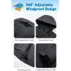 imageFARVALUE Mens Softshell Jacket with Hood Fleece Lined Windproof Coat Lightweight Waterproof Insulated Winbreaker for HikingDark Grey