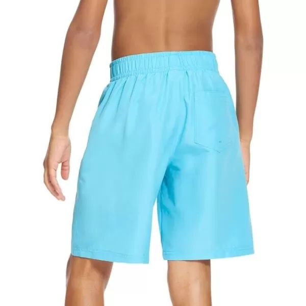 imagePUMA Boys Gradient Number One Logo Swim TrunksHero Blue