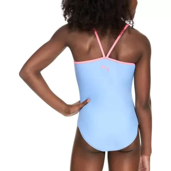 imagePUMA Girls Spaghetti Strap One Piece SwimsuitDay Dream