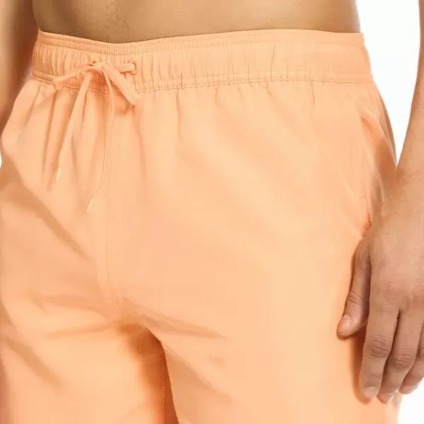 imagePUMA Mens Number One Logo Volley Swim Board ShortOrange Peach