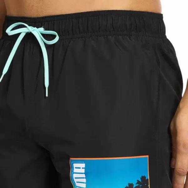 imagePUMA Mens Photoreal Volley Swim Board ShortPuma Black