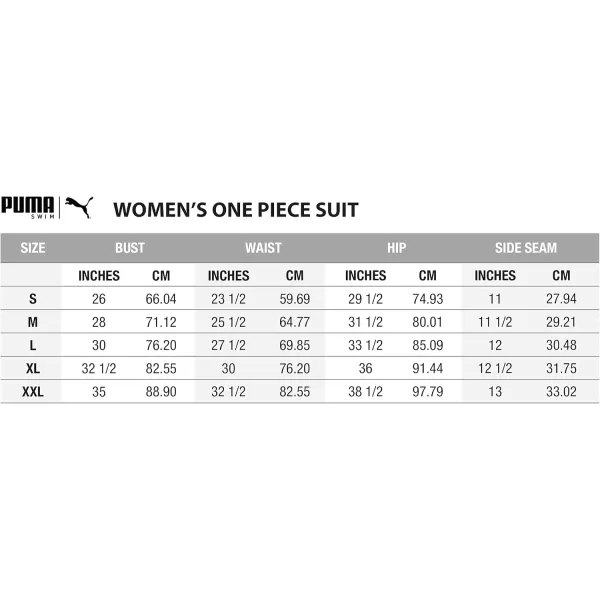 imagePUMA Womens Scoop Back One Piece SwimsuitBlack