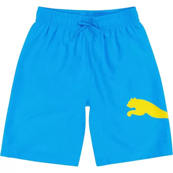 imagePUMA Boys Big Cat Swim TrunksDigital Cyan