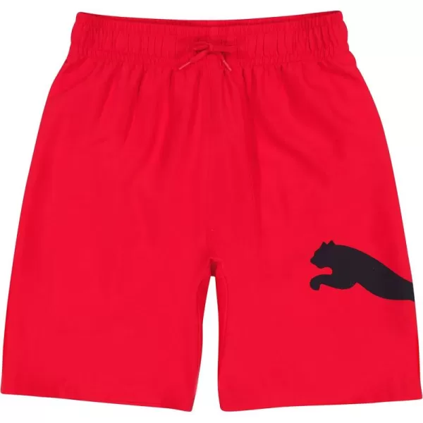 imagePUMA Boys Big Cat Swim TrunksHigh Risk Red