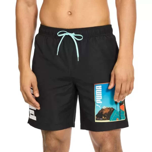 imagePUMA Mens Photoreal Volley Swim Board ShortPuma Black