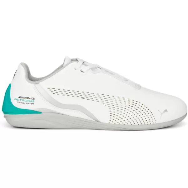 imagePUMA Mens Mercedes AMG Petronas Drift Cat Decima Sneaker PUMA Mens WhiteSpectra GreenMercedes Team Silver 9