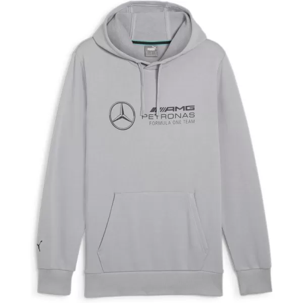 imagePUMA Mens Mercedes AMG Petronas Essentials Fleece HoodieTeam Silverss24