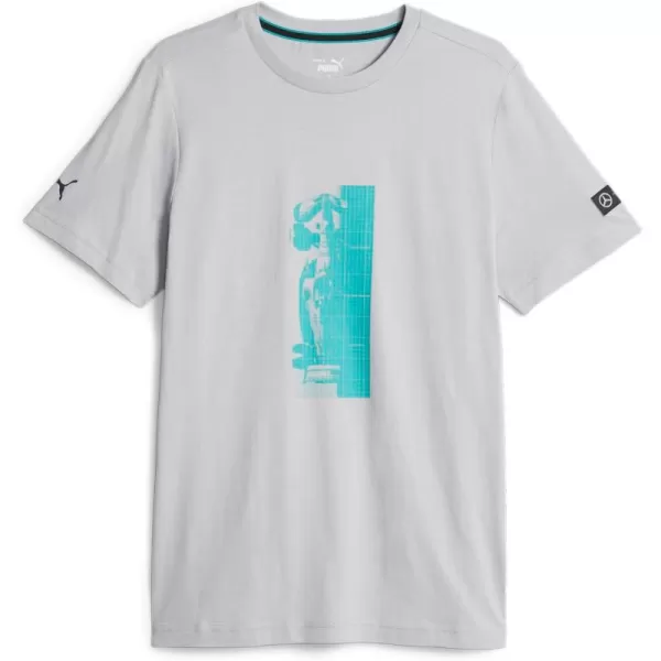 imagePUMA Mens Mercedes Amg Petronas Formula 1 Graphic TshirtMercedes Team Silver