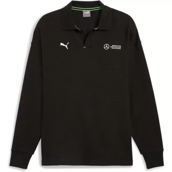 imagePUMA Mens Mercedesamg Petronas Formula 1 Longsleeve PoloPuma Black