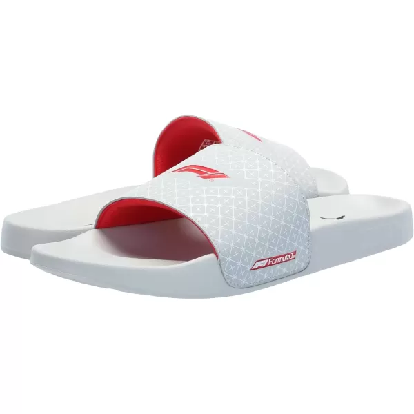 imagePUMA Mens F1 Leadcat 20 Slide SandalPuma Whitepop Red