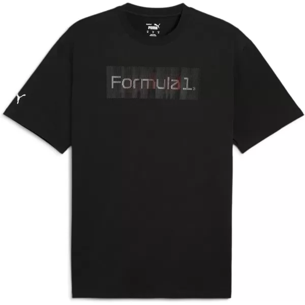 imagePUMA Mens Standard F1 Graphic Logo TeePuma Black