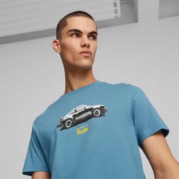 imagePUMA Mens Porsche Legacy Graphic TeeBold Blue