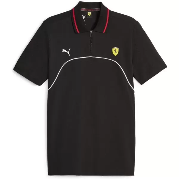 imagePUMA Mens Standard Ferrari Race Polo Black AH23 Medium