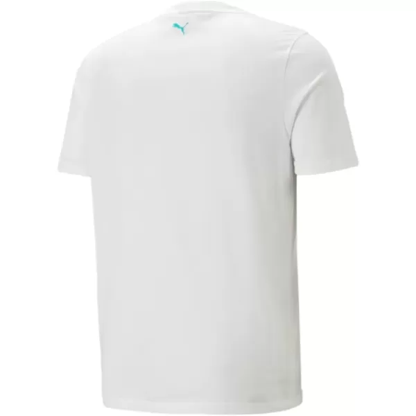 imagePUMA Mens Standard Scuderia Ferrari Miami Race TeePuma White