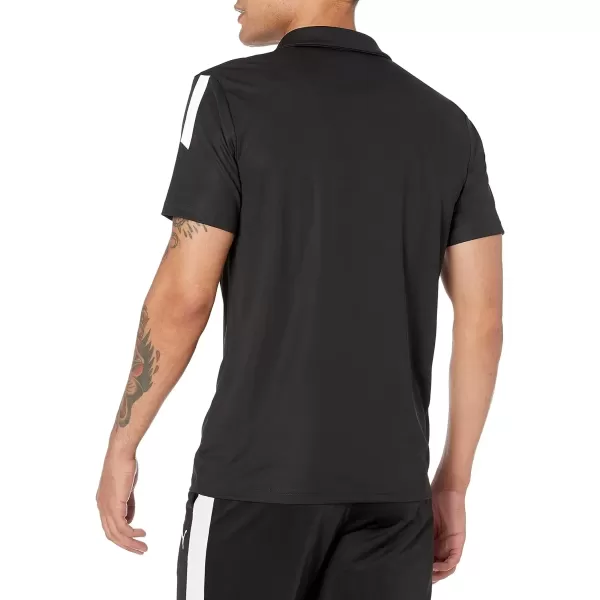 imagePUMA Mens Teamliga Sideline PoloBlackWhite