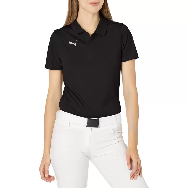 imagePUMA Womens Teamliga Sideline PoloPuma Blackpuma White