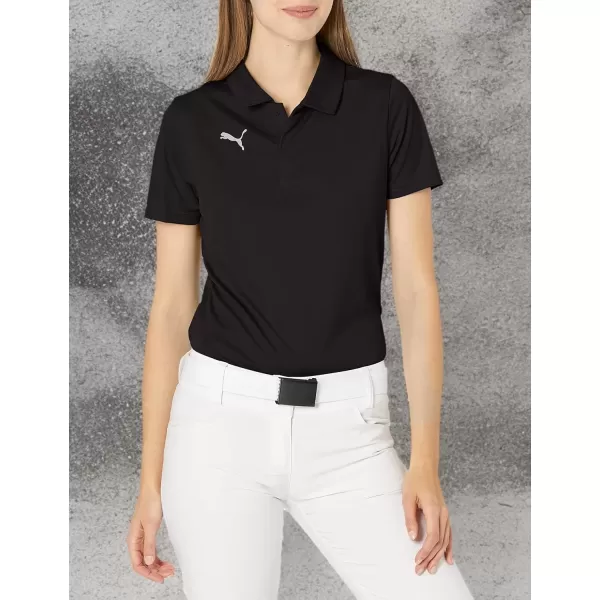 imagePUMA Womens Teamliga Sideline PoloPuma Blackpuma White