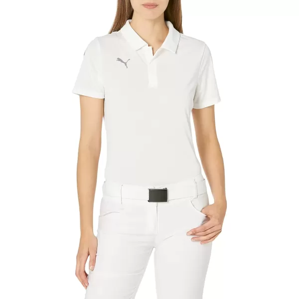 imagePUMA Womens Teamliga Sideline PoloPuma Whitepuma Black