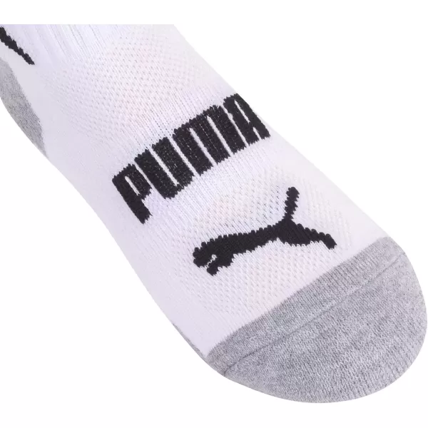 imagePUMA Boys 6 Pack Quarter Crew SocksNavy