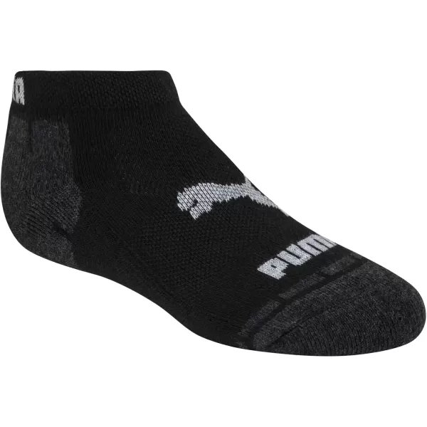 imagePUMA Kids 8 Pack Low Cut SocksBlack