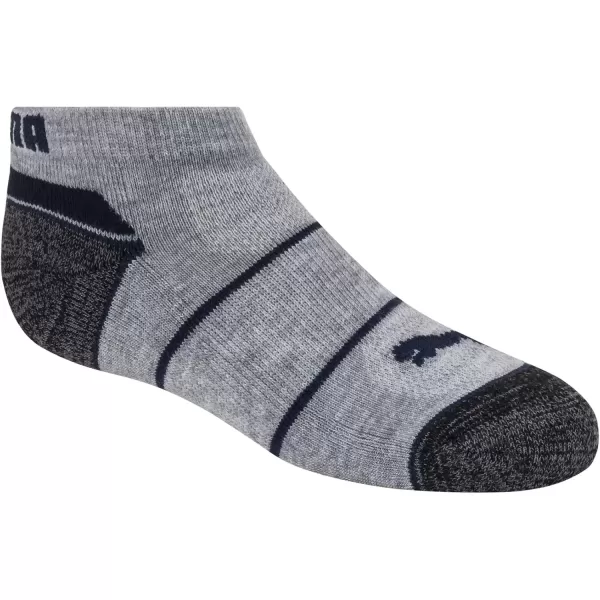 imagePUMA Kids 8 Pack Low Cut SocksGreyMulti