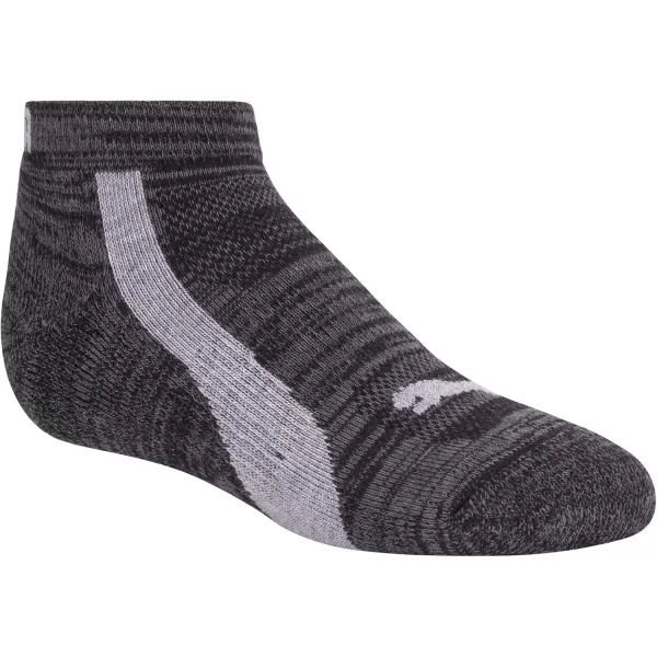 imagePUMA Kids 8 Pack Low Cut SocksWhiteGrey