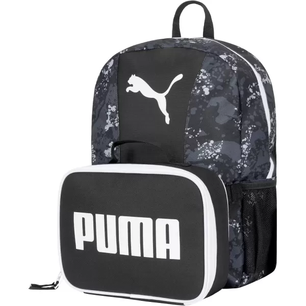 imagePUMA KIDS EVERCAT BACKPACK ampamp LUNCH KIT COMBOBlack Camo