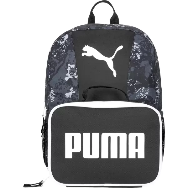 imagePUMA KIDS EVERCAT BACKPACK ampamp LUNCH KIT COMBOBlack Camo