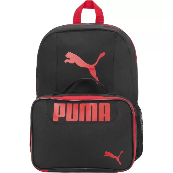 imagePUMA KIDS EVERCAT BACKPACK ampamp LUNCH KIT COMBOBlackRed