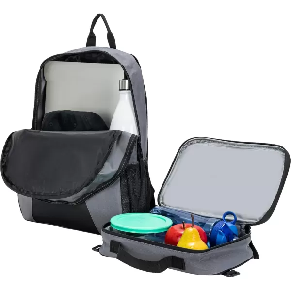 imagePUMA KIDS EVERCAT BACKPACK ampamp LUNCH KIT COMBOBlackSilver