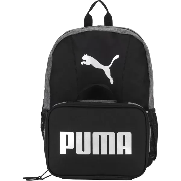 imagePUMA KIDS EVERCAT BACKPACK ampamp LUNCH KIT COMBOBlackWhite