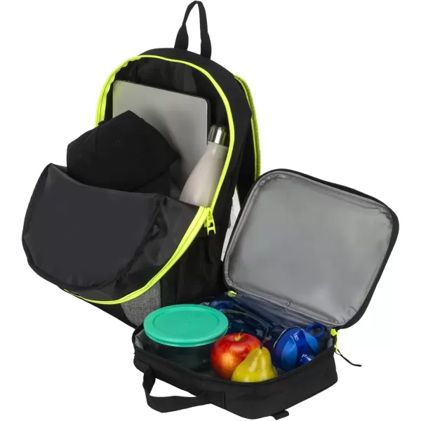 imagePUMA KIDS EVERCAT BACKPACK ampamp LUNCH KIT COMBOBlackYellow