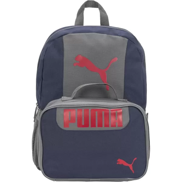 imagePUMA KIDS EVERCAT BACKPACK ampamp LUNCH KIT COMBONavyRed