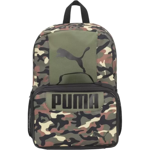 imagePUMA KIDS EVERCAT BACKPACK ampamp LUNCH KIT COMBOOlive