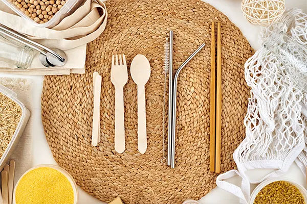Bamboo Cutlery Set2