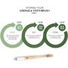 imageGREENZLA Kids Bamboo Toothbrushes 6 Pack BPA Free Soft Bristles EcoFriendly Natural Toothbrush Set Biodegradable ampamp Compostable Charcoal Wooden