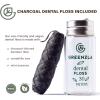 imageGreenzla Organic Bamboo Toothbrushes 12 Pack Sturdy BPA Free Soft Bristles Toothbrushes for Adults with Toothbrush Travel Case ampamp Charcoal Dental Floss Biodegradable ampamp Compostable Wooden Toothbrushes1 Count Pack of 4