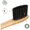 imageGreenzla Organic Bamboo Toothbrushes 12 Pack Sturdy BPA Free Soft Bristles Toothbrushes for Adults with Toothbrush Travel Case ampamp Charcoal Dental Floss Biodegradable ampamp Compostable Wooden Toothbrushes1 Count Pack of 4