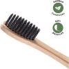 imageGreenzla Organic Bamboo Toothbrushes 12 Pack Sturdy BPA Free Soft Bristles Toothbrushes for Adults with Toothbrush Travel Case ampamp Charcoal Dental Floss Biodegradable ampamp Compostable Wooden Toothbrushes1 Count Pack of 12