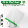 imageGreenzla Reusable Food Storage Bags  12 Pack BPA FREE Freezer Bags 4 Reusable Gallon Bags ampamp 4 Reusable Sandwich Bags ampamp 4 Reusable Snack Bags EXTRA THICK ampamp Leakproof Reusable Lunch Bags for FoodColorful