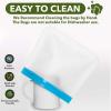imageGreenzla Reusable Food Storage Bags  12 Pack BPA FREE Freezer Bags 4 Reusable Gallon Bags ampamp 4 Reusable Sandwich Bags ampamp 4 Reusable Snack Bags EXTRA THICK ampamp Leakproof Reusable Lunch Bags for FoodColorful