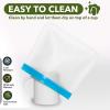 imageGreenzla Reusable Food Storage Bags  12 Pack BPA FREE Freezer Bags 4 Reusable Gallon Bags ampamp 4 Reusable Sandwich Bags ampamp 4 Reusable Snack Bags EXTRA THICK ampamp Leakproof Reusable Lunch Bags for FoodColorful
