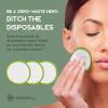 imageGreenzla Reusable Makeup Remover Pads 20 Pack Washable Laundry Bag ampamp Round Box for Storage Reusable Bamboo Cotton Rounds for All Skin Types  Reusable Cotton Rounds for Face  Reusable Cotton Pads20 Count Pack of 1