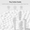image1000pcs Tiny Cotton Buds with Round ampamp Spiral Suitable for Baby Ear Nose CleanCosmeticsPersonal HygieneRound  Spiral 2000pcs