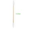 image1200pcs Precision Tip Cotton Swabs for Makeup Bamboo Sticks and Double Pointed2400pcs