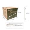 image4 Packs Safety Cotton Swabs with Large Tips Baby Cotton Buds 432pcs432pcs